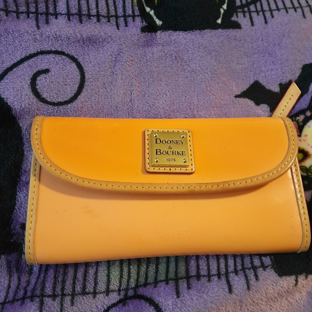 Dooney & Bourke Patent Leather Long Wallet